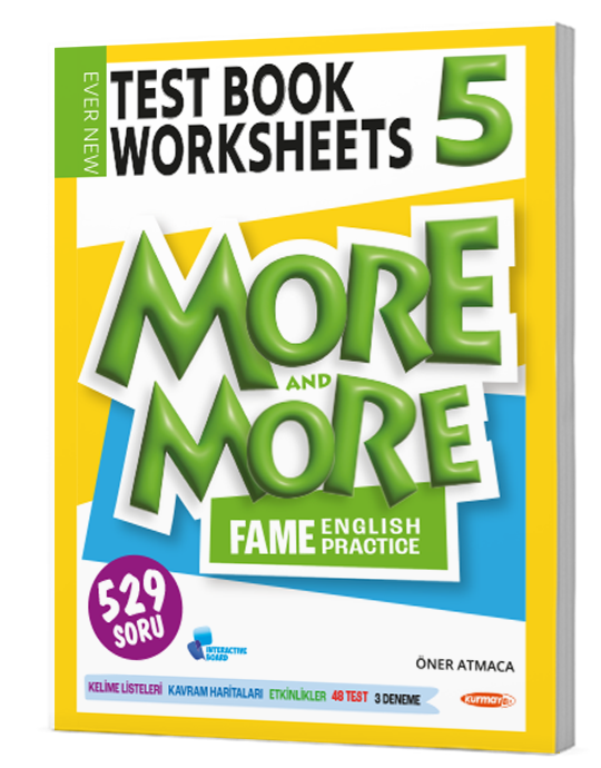 More and More 5 Test Book and Worksheets